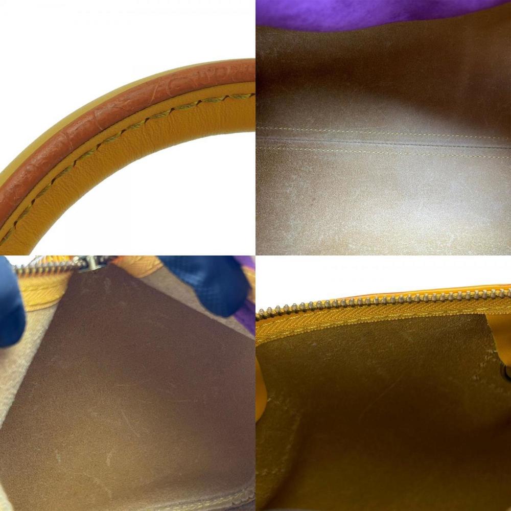 LOUIS VUITTON Handbag Speedy 25 M43019 Epi Leather Tassili Yellow Women's - Picture 9 of 10
